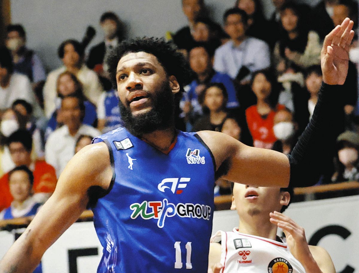 名古屋D、今季Bリーグ1部スティール王のアーロン・ヘンリーがFE名古屋