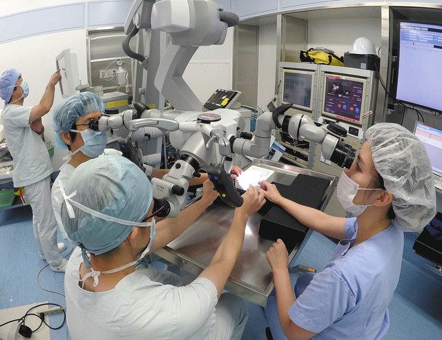脳腫瘍の内視鏡手術 「外視鏡」も使い負担軽減：中日新聞Web