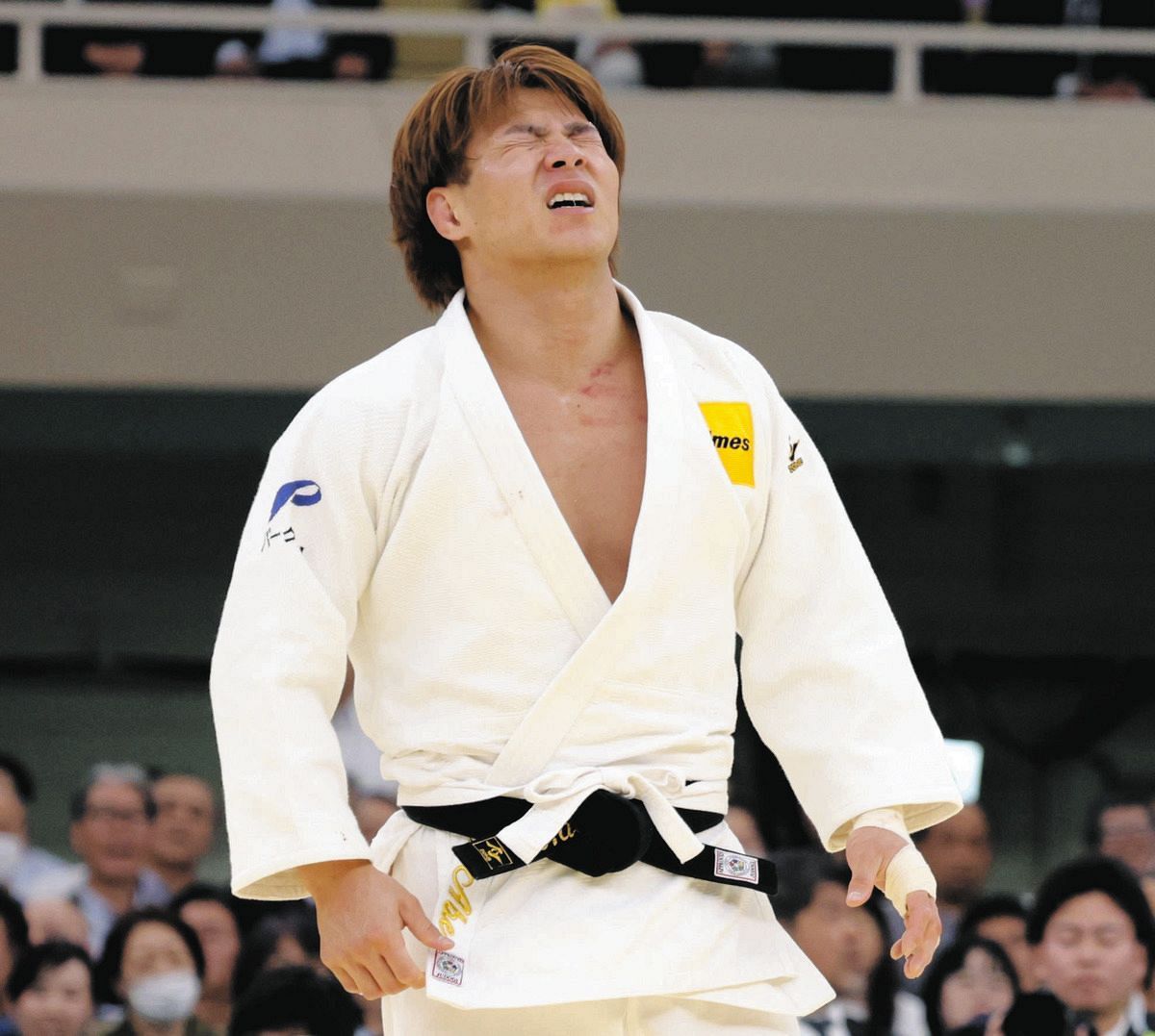 鈴木太陽に１本負けし悔しがる阿部一二三