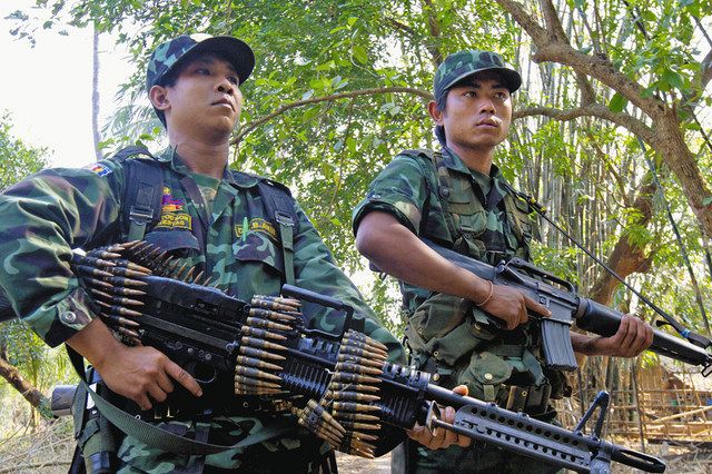 民主派若者が大隊／武装勢力連携動きも 国軍対峙、ミャンマー・カイン州：中日新聞Web