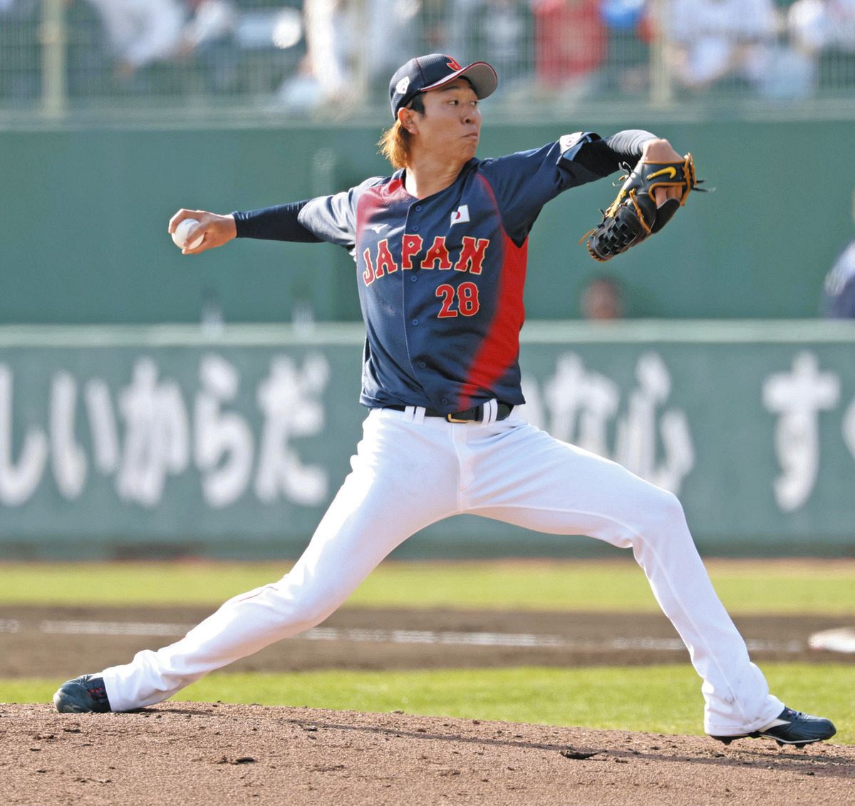 侍ジャパン・高橋宏斗、2回パーフェクト 最速155キロ ピッチクロック
