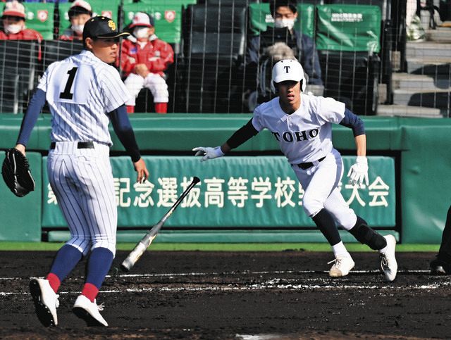 東邦が鳥取城北の追い上げを振り切り初戦突破、4年ぶりの出場を初戦