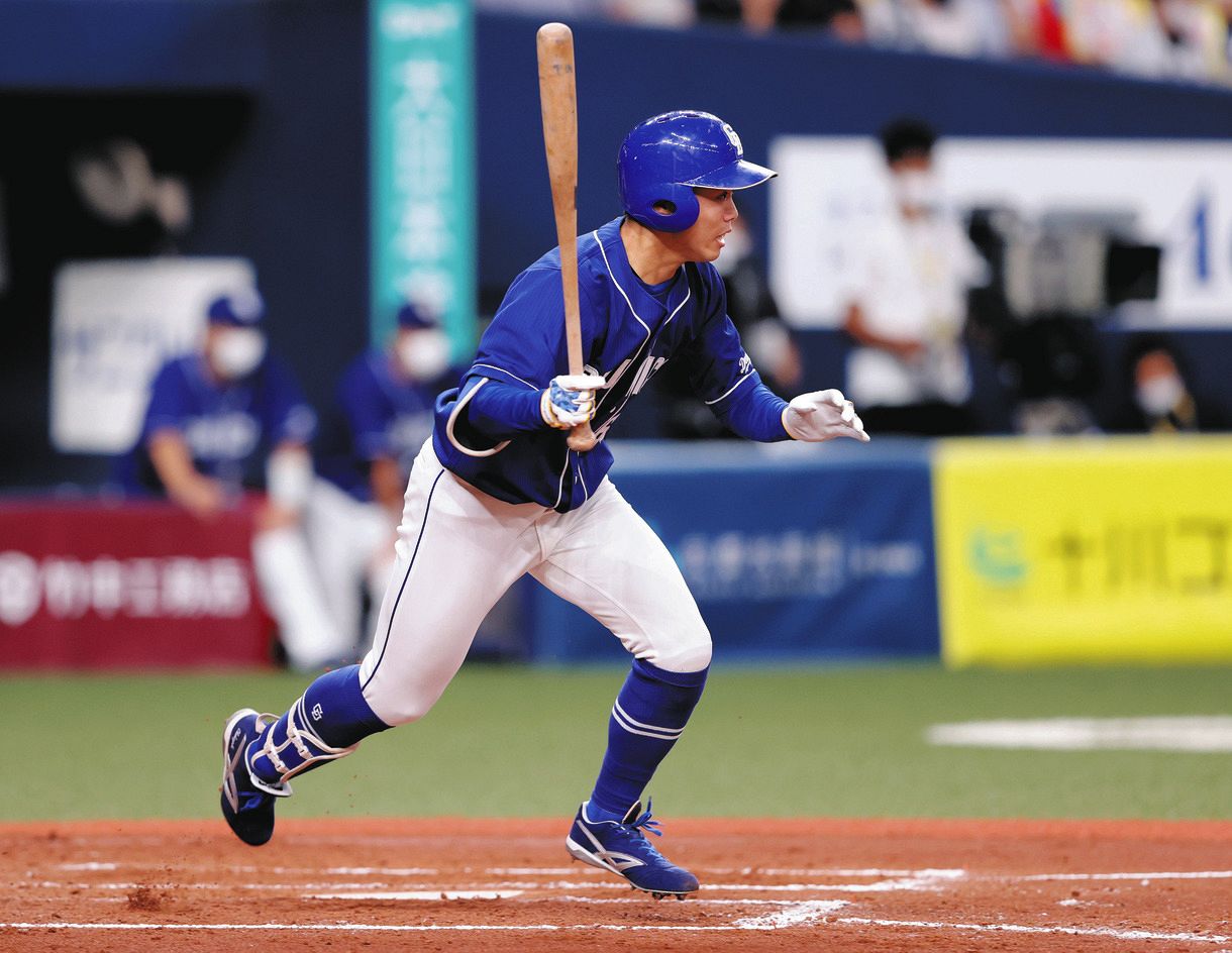 中日】岡林勇希が天敵・ガンケルから先制打 高めの直球振り抜き２試合 ...