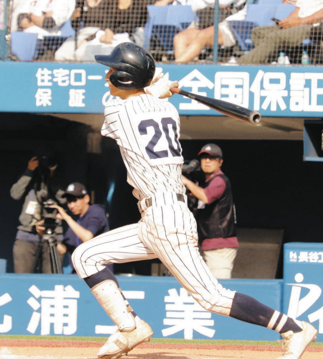 いいネット通販 - 全国送料無料でお届けします 東海大相模の新戦力、2年生・安嶋浬久がコールド決める満塁弾 ウェア