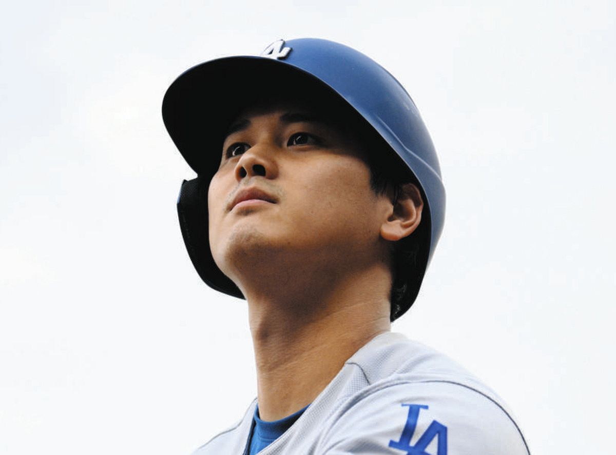 大谷翔平、119m弾の次打席は「飛距離30㎝」ボテボテ内野安打に…ネット