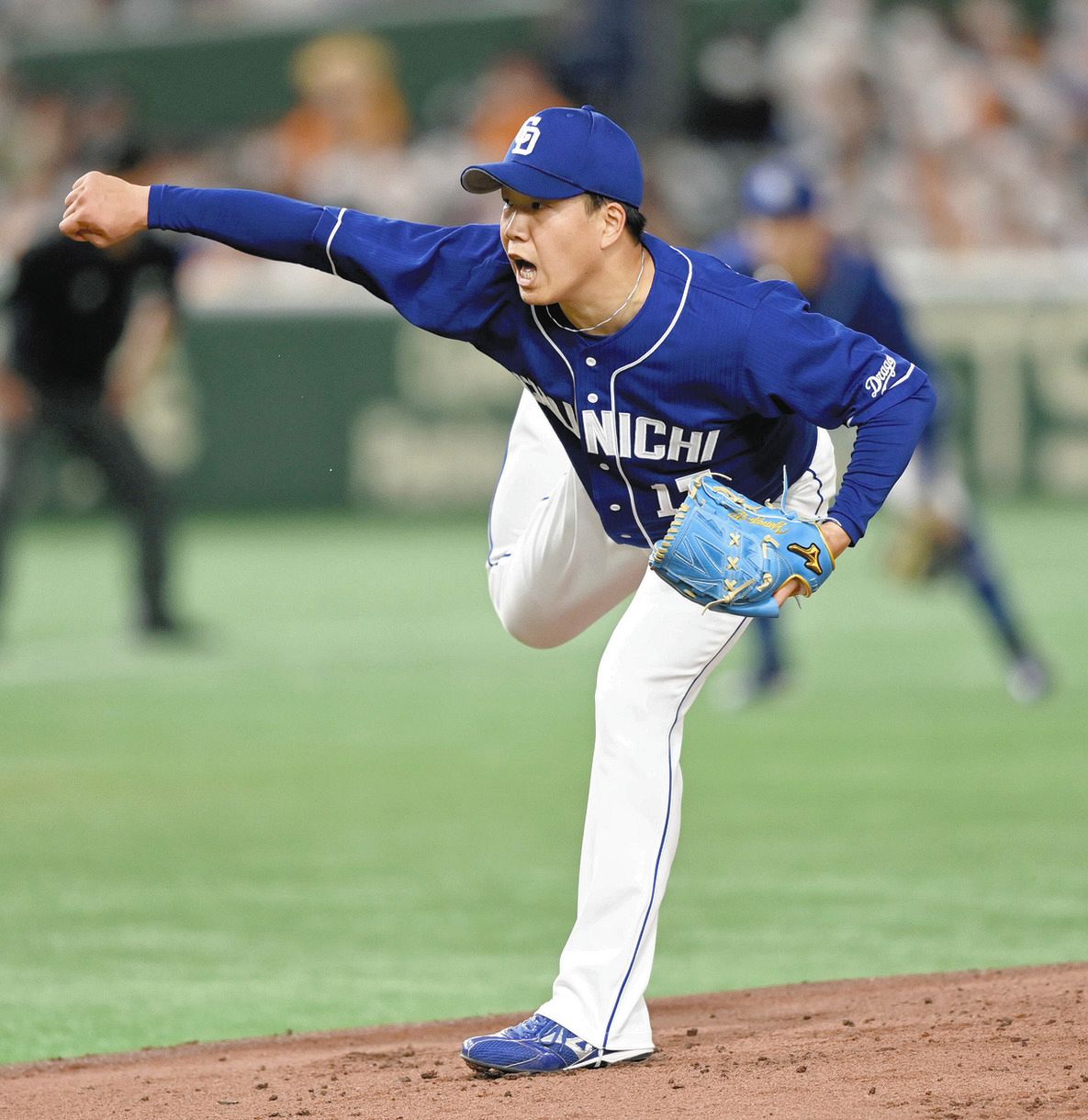 中日 柳裕也 7イニング2失点で4勝目の権利持ち降板 2被弾も熱投124球 中日スポーツ 東京中日スポーツ