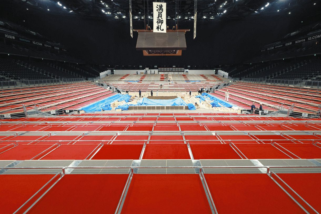 大相撲城南大田場所 日本工学院アリーナ イス席2枚 【公式通販】