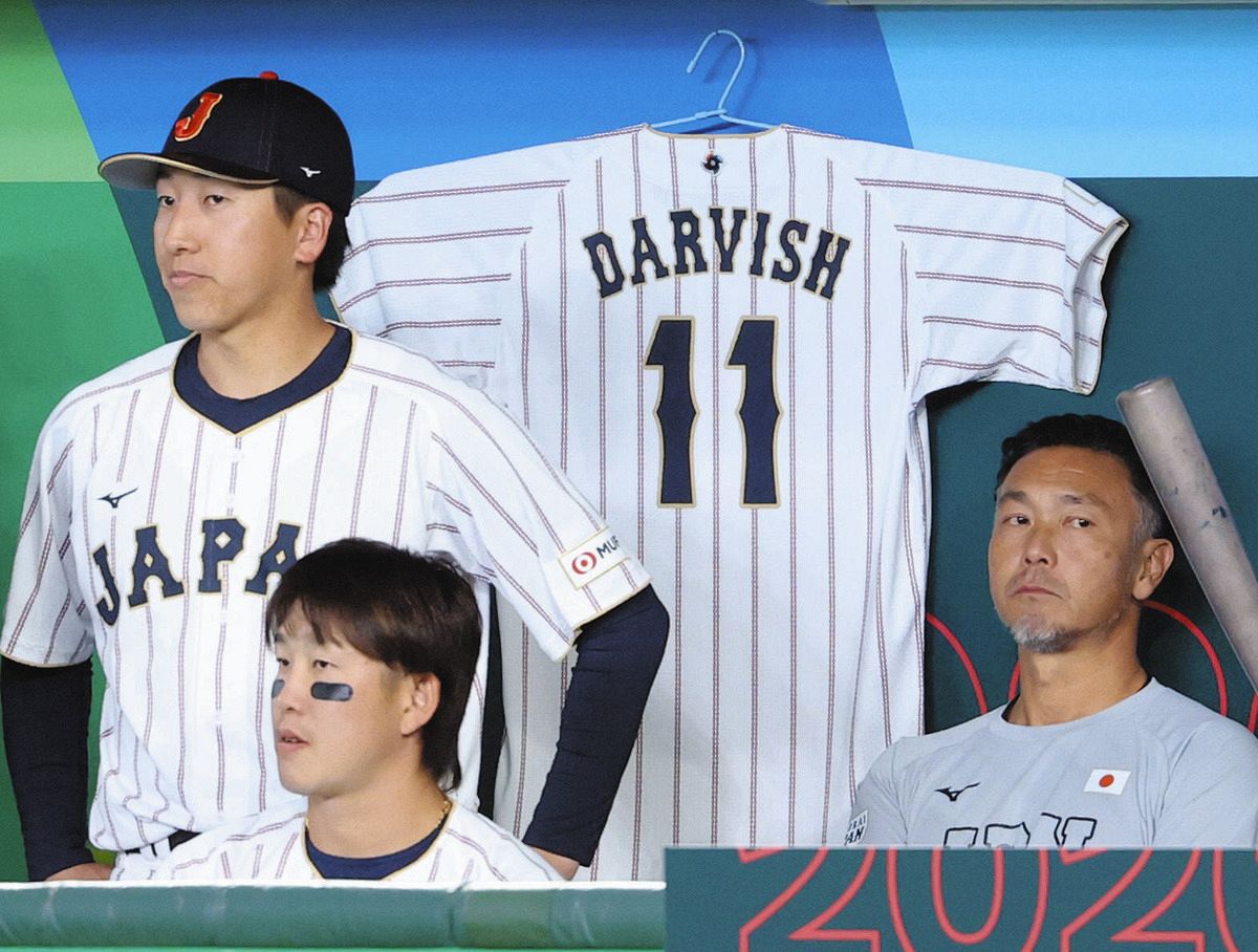 侍ジャパンのベンチにはダルビッシュのユニホーム WBC「一緒に戦って