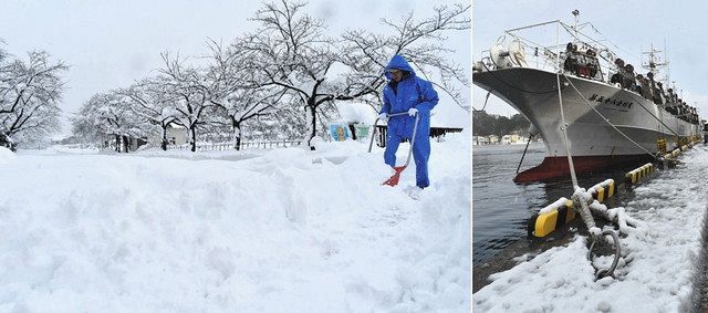 奥能登 一気に銀世界 北陸中日新聞web