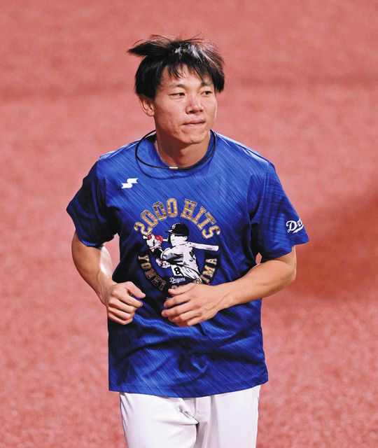 大島洋平、2000安打達成から一夜明け表情スッキリ 帰宅は夜遅く