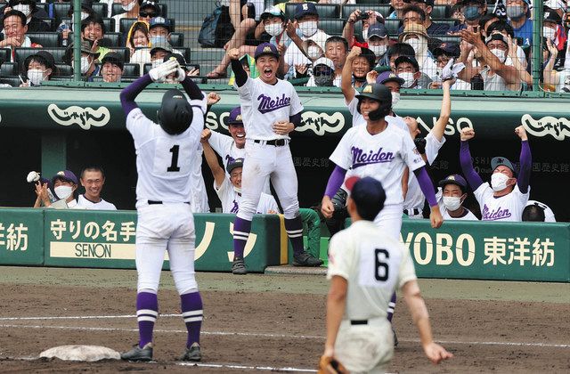 愛工大名電、サヨナラ勝ちで接戦ものに 高校野球２回戦：中日新聞Web