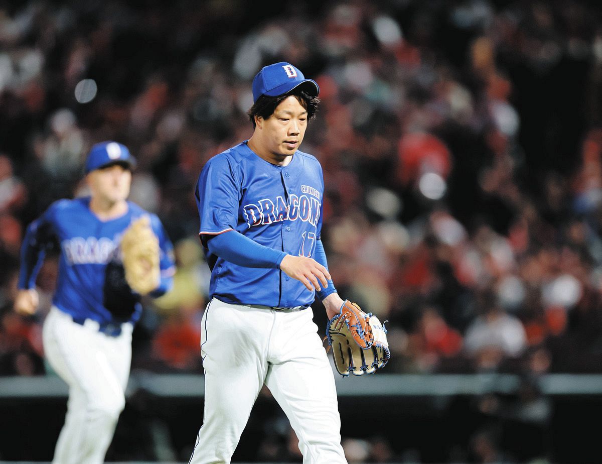中日・柳裕也、5イニング2失点で今季初黒星「次は長いイニングを投げ