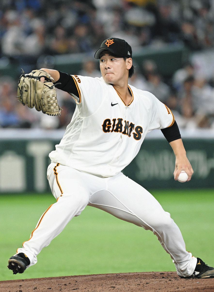 巨人・井上温大、3軍からの復活白星！ 今季初登板で7イニング1失点8Kの