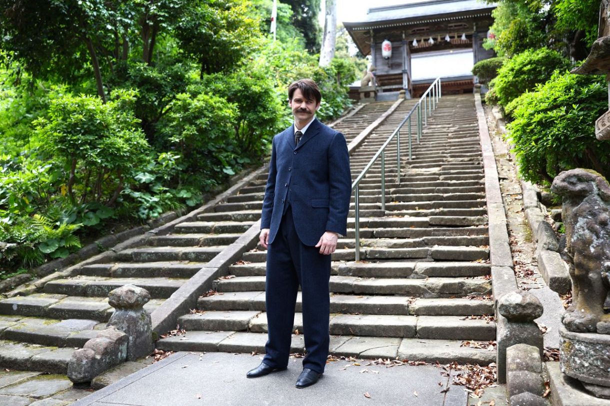 小泉八雲夫妻ゆかりの松江市ロケスタート… 秋の朝ドラ「ばけばけ」：中