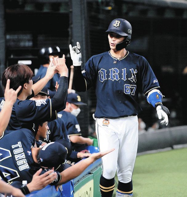 オリックス 中川圭太 コロチャレA賞 ロンT - メルカリ