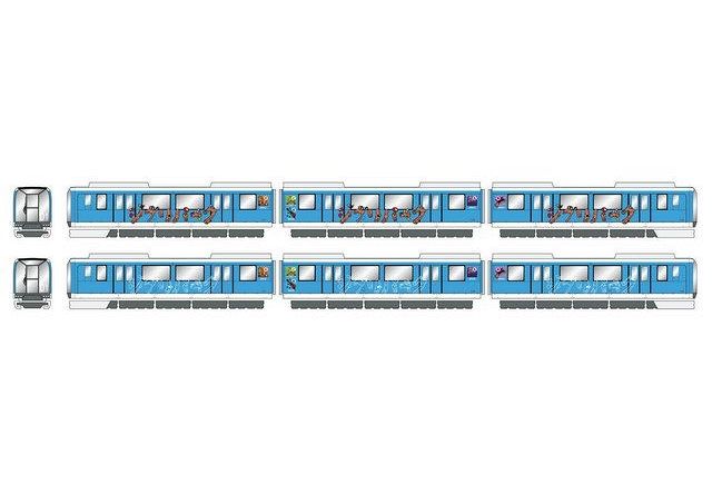 一足先にジブリ気分 リニモ、愛環がラッピング列車：中日新聞Web