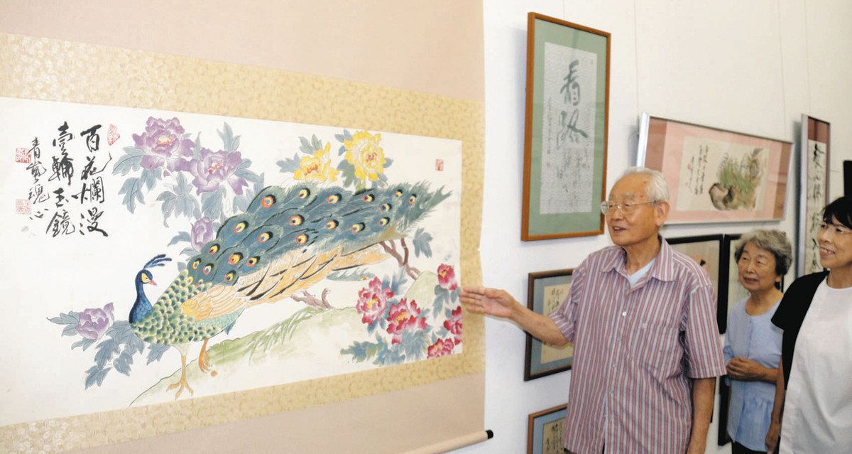 米寿記念250点 浜松の書道家・大谷さん書画展：中日新聞しずおかWeb