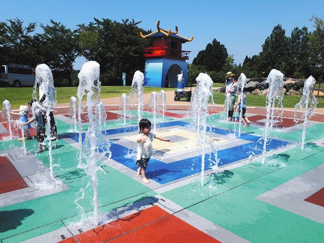 新おとぎの国 キッズ わ い 加賀市中央公園 リニューアル完了 北陸中日新聞web