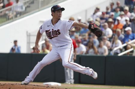 ツインズ前田健太の新天地初登板は2回1失点「これ以上望むべくもない