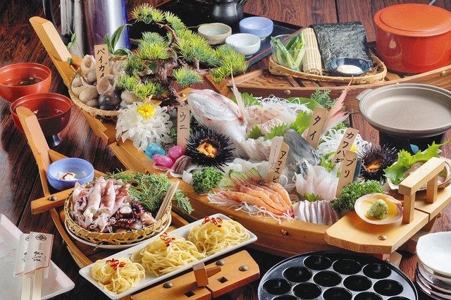 料理盛り込み用、舟 屋形舟（1～2人用） 舟型盛込み器 ABS樹脂製の通販サイト-フクジネット