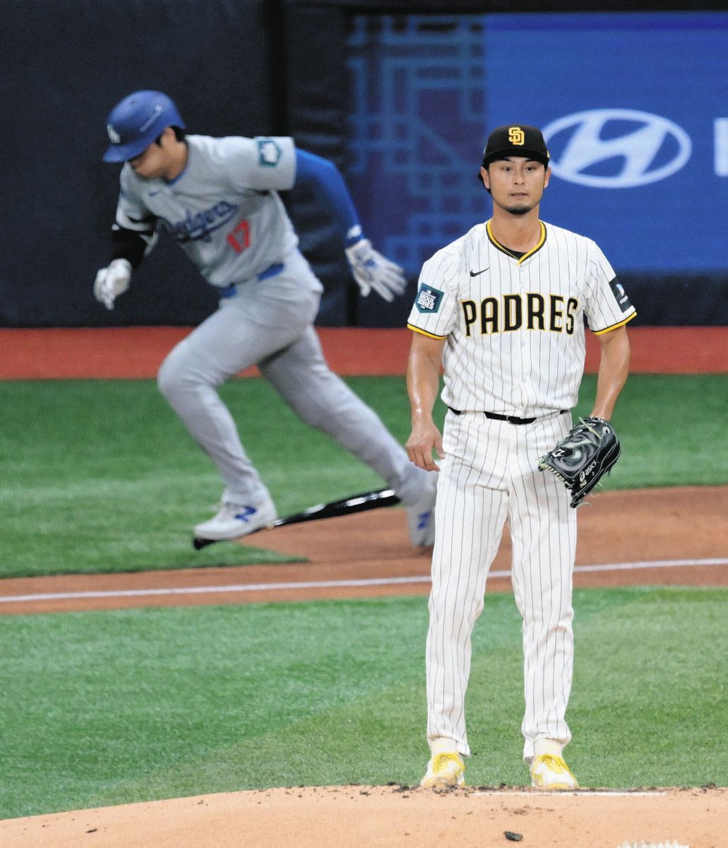 韓国初のMLB開幕戦、先頭はダルビッシュのピッチクロック違反で四球 ...