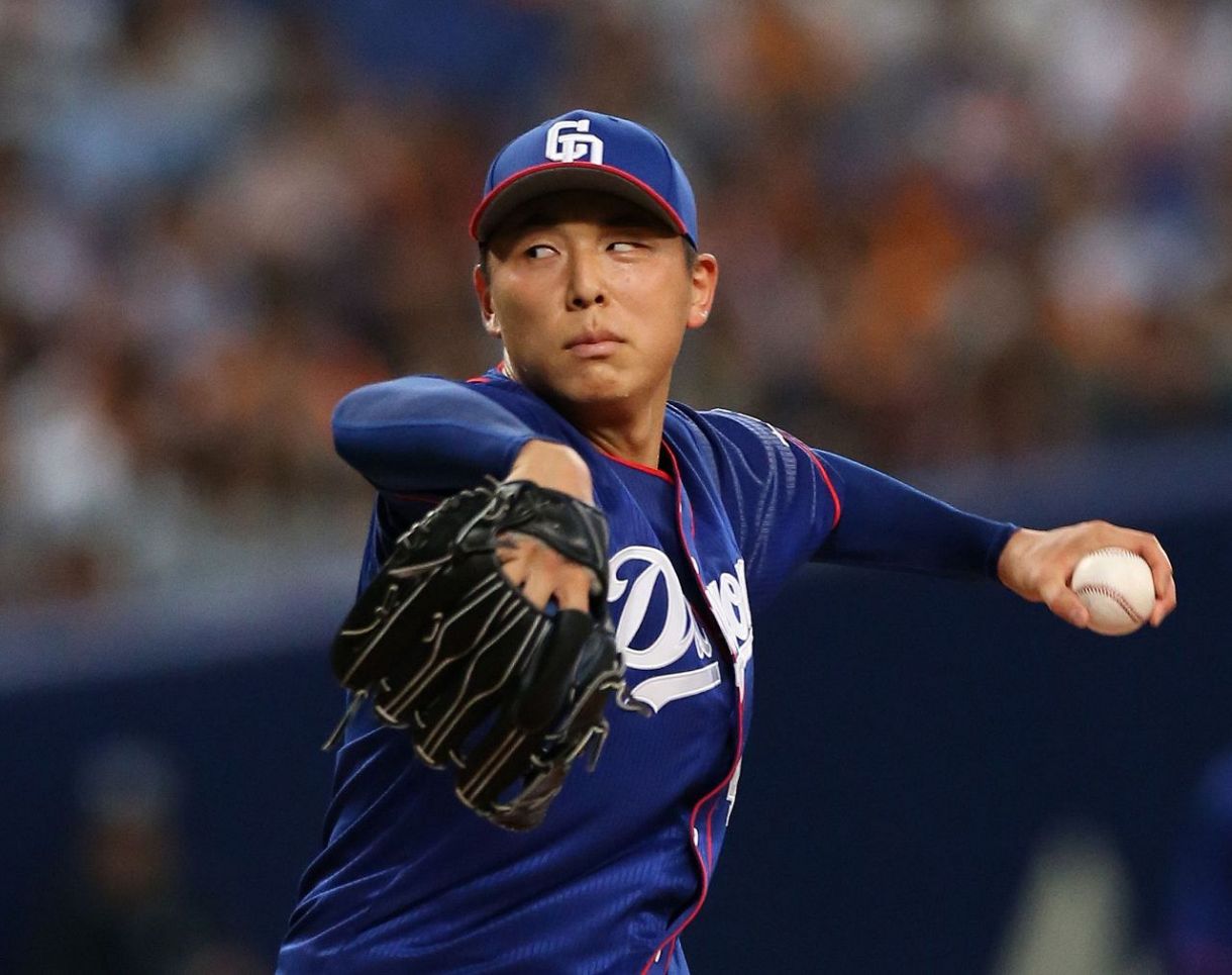 写真】プロ初勝利を挙げた笠原祥太郎（2017年9月18日）：中日