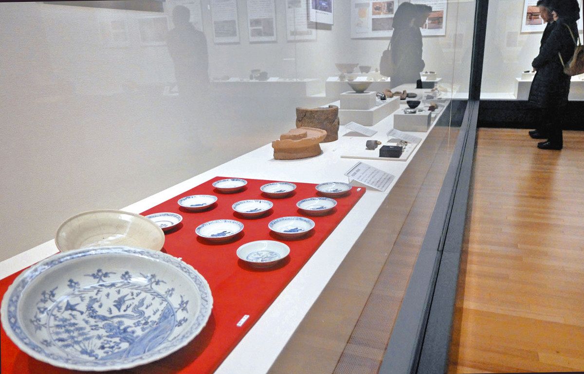戦国時代の商人らの生活は？ 朝倉氏遺跡博物館で陶磁器など史料展示