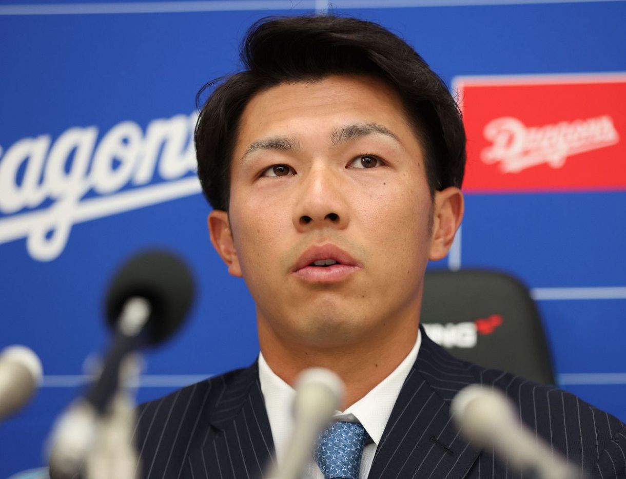 中日・福永裕基、倍増1440万円サイン 97試合出場で存在感「1年間戦える 