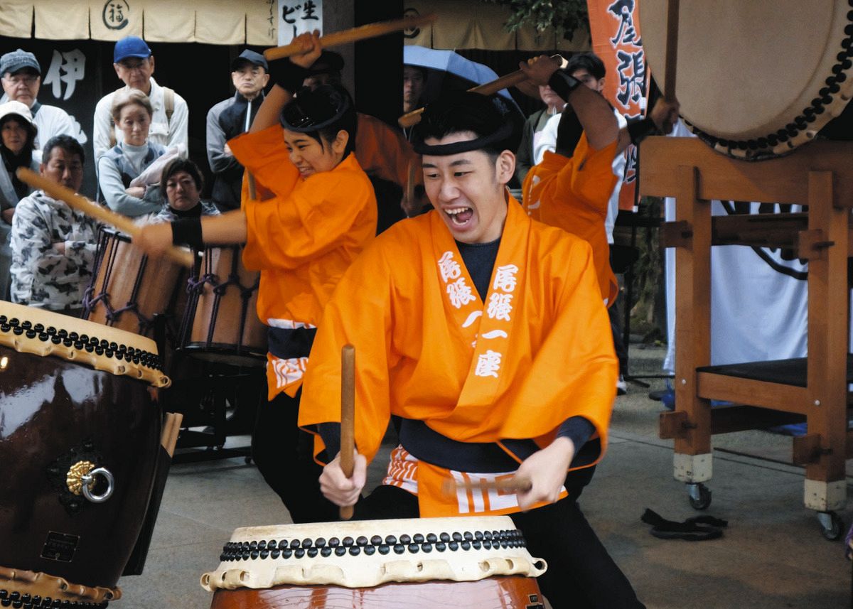 ドドンと迫力、全国の20団体が和太鼓競演 26日まで伊勢神宮・おかげ