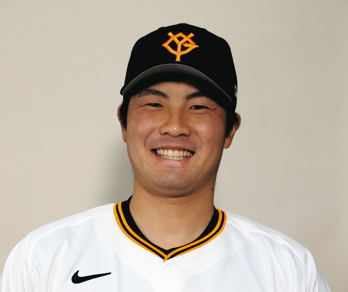 巨人、菊地大稀投手と支配下契約 背番号「68」 23年に1軍で50試合登板