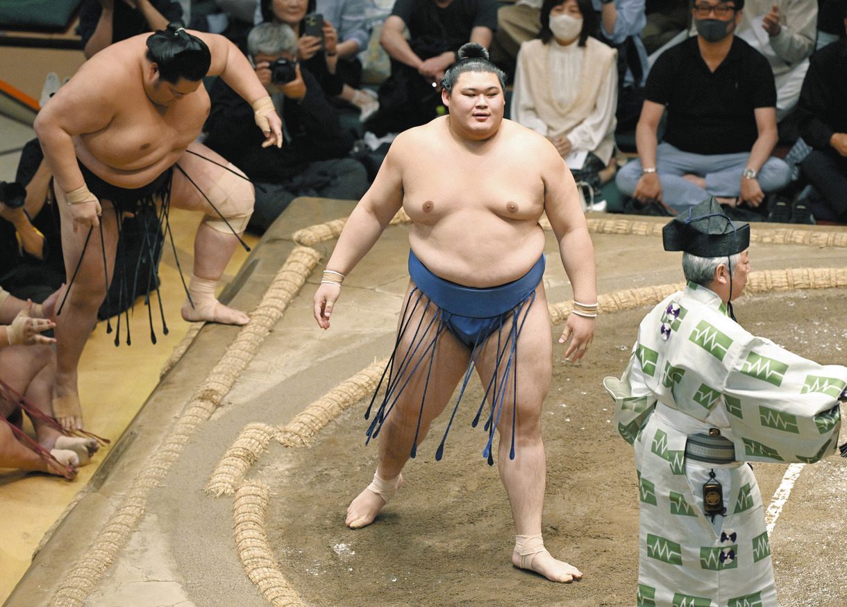 大関大の里が4度目優勝 大相撲夏場所、横綱昇進確実：中日新聞Web