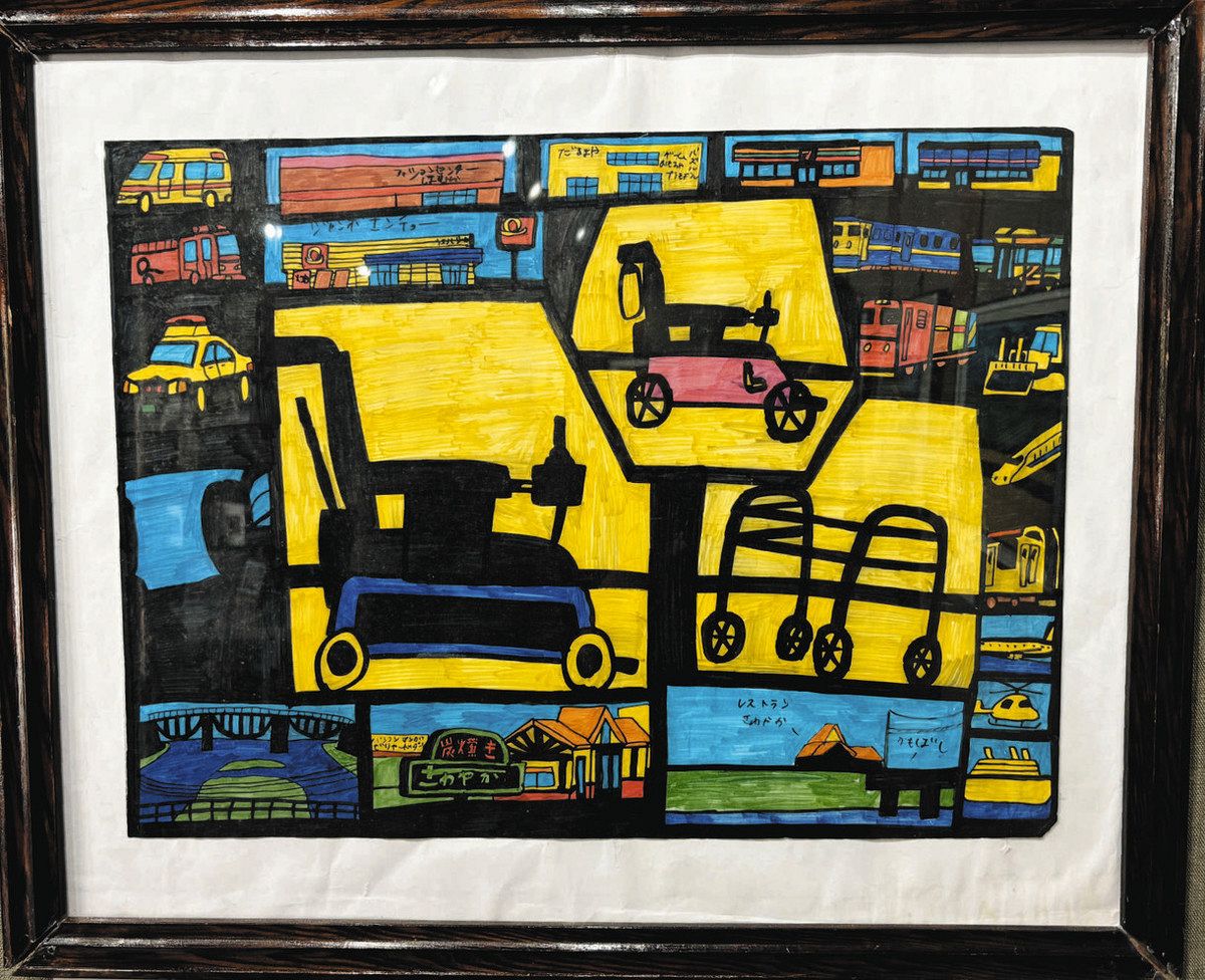 日々の温もり、鮮やかに 菊川の松井さんが藤枝で絵画展：中日新聞