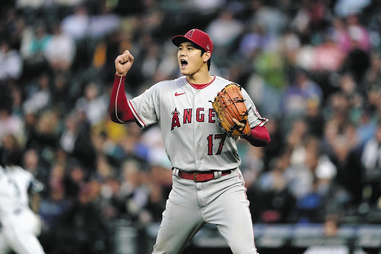 Mlb リアル二刀流で出場の大谷翔平が今季5勝目 ３番 投手兼ｄｈ 6回を無得点 打っては今季18度目のマルチ安打 中日スポーツ 東京中日スポーツ