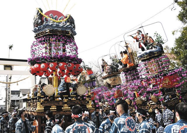 掛川 三熊野神社大祭 祢里の引き回し１３町で復活 中日新聞しずおかweb