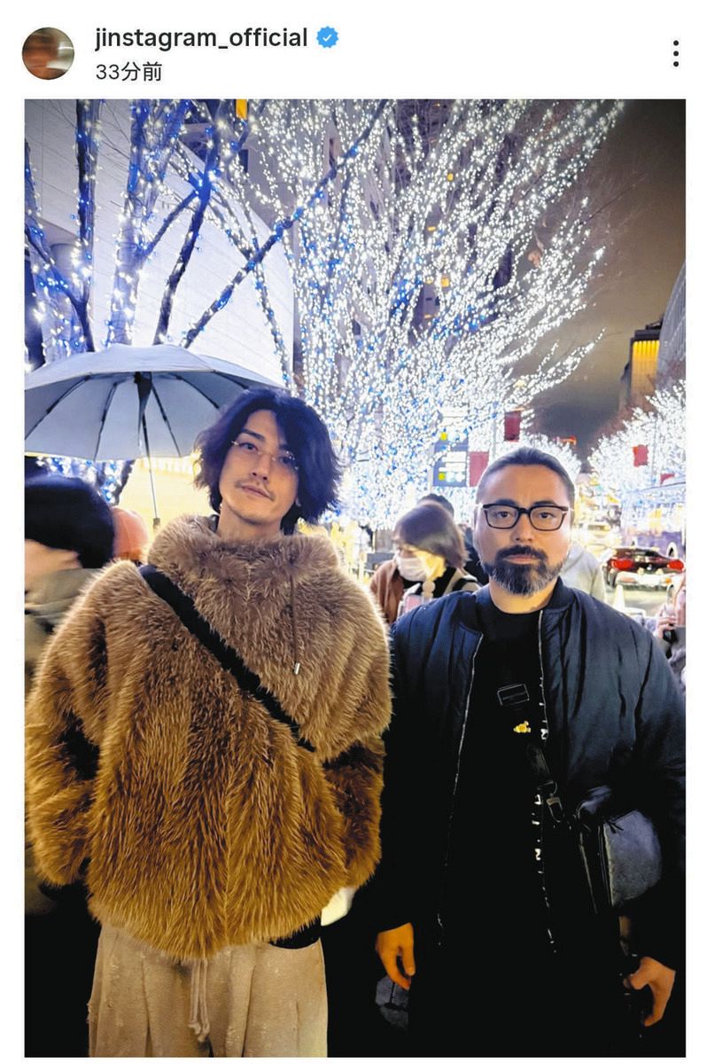 ◇赤西仁、山田孝之との10年前と現在のツーショット【写真】：中日