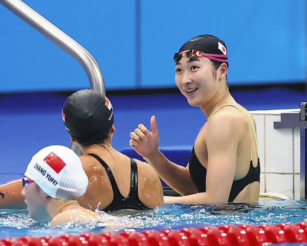 池江璃花子「昼休憩でも頭痛があった」体調万全でなく女子100M