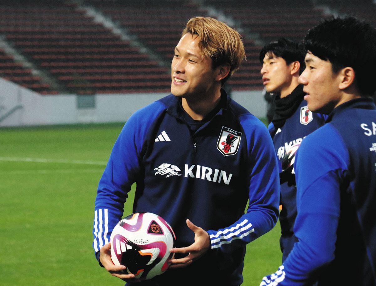 【2024秋冬新作】 松木玖生の先制ゴール〝あの人〟が放送席で絶賛「名前もいいし スポーツ選手