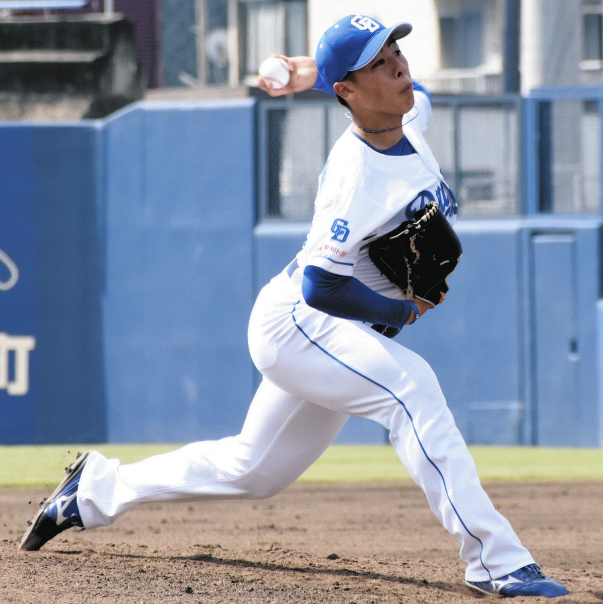 中日2軍】ルーキー・高橋幸佑、2イニング無失点の好投 課題の『走者を