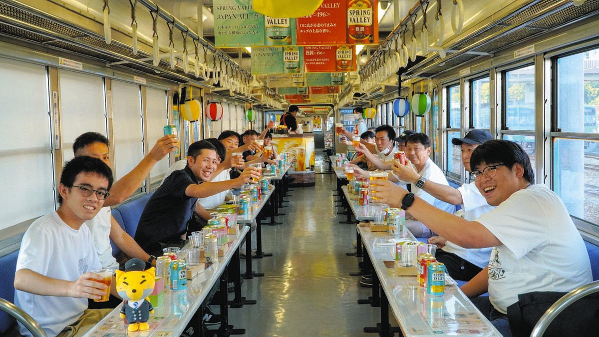 ビア 電 近江 鉄道