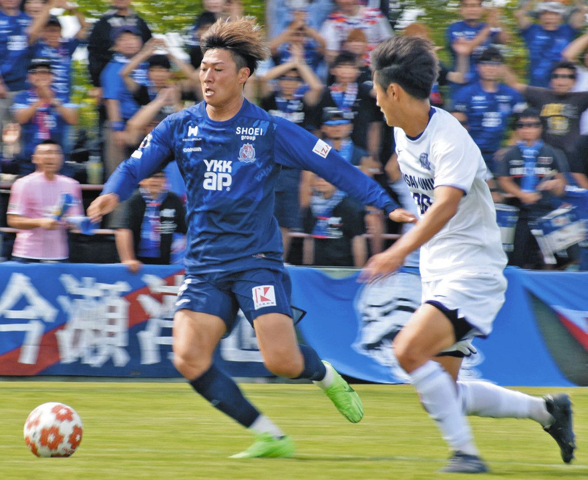 カターレ 初戦快勝 天皇杯、関西大に3－0：北陸中日新聞Web
