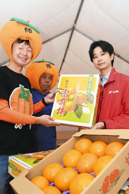 今年は大玉で味も良し 富有柿、ゆうパック発送が本格化：中日新聞Web