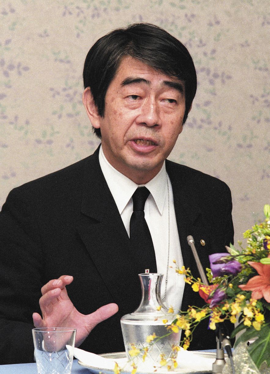 【写真】東京、メキシコ五輪サッカー日本代表でコーチを務めた岡野俊一郎さん：中日スポーツ・東京中日スポーツ