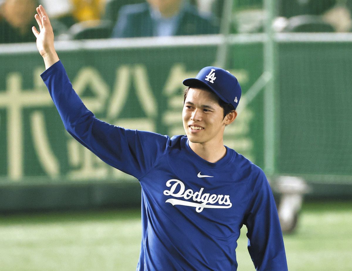 ドジャース・佐々木朗希、「投げる日が近づくにつれ緊張感は増す」東京