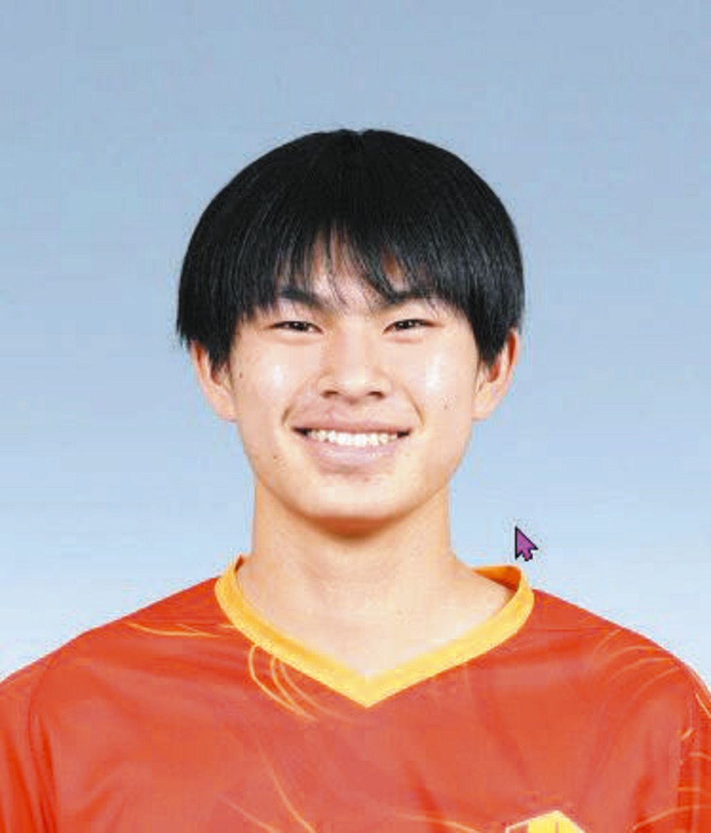 名古屋グランパスU―15のDF竹内悠三がU―16日本代表の中国遠征メンバーに