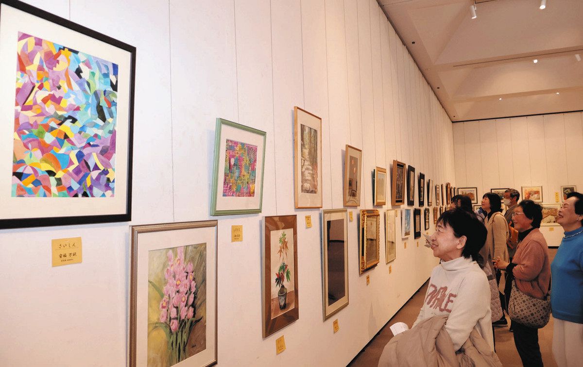 一宮・三岸節子記念美術館、開催中の作品展2題：中日新聞Web