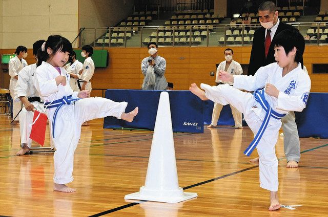 型、組手にオリジナル競技も 名古屋で空手全日本トーナメント愛知大会：中日新聞Web