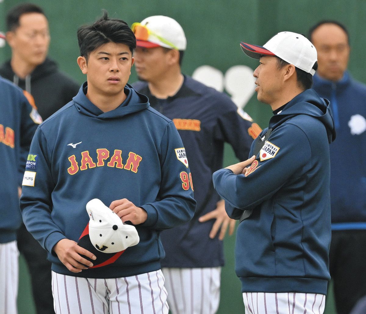 松山晋也　侍ジャパン　ユニフォーム 松山晋也 侍ジャパン ユニフォーム 侍ジャパン】松山晋也「急だった