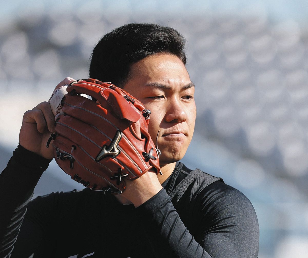 ロッテ1位・石垣元気、「ずっとわくわくしている状態」 新人合同 