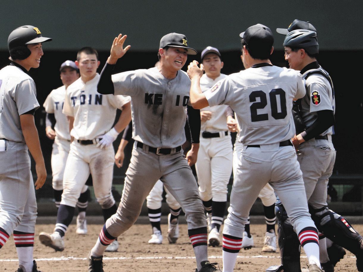 慶應 慶応 ユニフォーム 甲子園 - スポーツ別