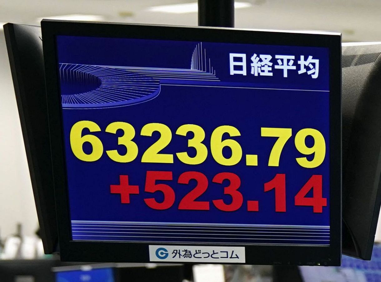 東証、午前終値は6万2486円 中東懸念で一転下落、値動き荒く：中